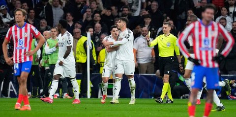 Hasil Real Madrid vs Atletico Madrid: Skor 2-1