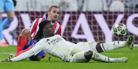 Hasil Real Madrid vs Atletico Madrid: Skor 2-1