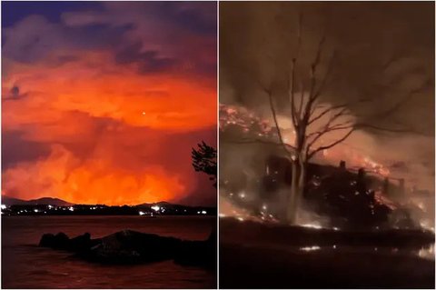 Jepang Dilanda Kebakaran Terbesar dalam 3 Dekade, Menyebar hingga 2100 Hektare (Foto: Fire And Disaster Management Agency Handout/EPA atau Badan Perlindungan Lingkungan Amerika Serika