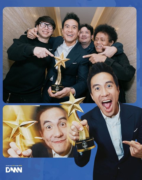 Daniel Mananta Sabet Penghargaan Inspiring Celebrity of the Year 2025, Ini Perjalanannya