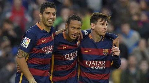 Luis Suarez Pilih 1 Tim untuk 5 Vs 5, Ada Messi dan Neymar
