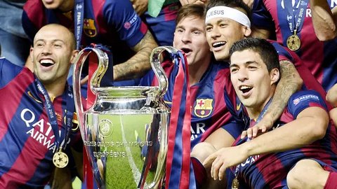 Luis Suarez Pilih 1 Tim untuk 5 Vs 5, Ada Messi dan Neymar