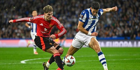 Hasil Real Sociedad vs Manchester United: Skor 1-1