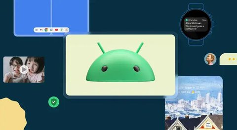 fungsi android Ilustrasi dibuat AI