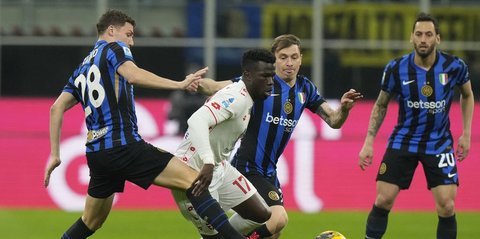 Hasil Inter Milan vs Monza: Skor 3-2