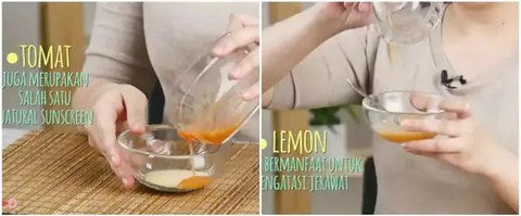 Lemon dapat untuk meringankan warna kulit dan juga mengurangi bekas jerawat. Gosok bagian dalam kulit lemon pada siku Anda dapat menghilangkan flek hitam. Campuran lemon dan madu dapat diguna