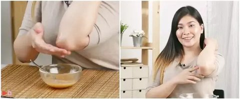 Lemon dapat untuk meringankan warna kulit dan juga mengurangi bekas jerawat. Gosok bagian dalam kulit lemon pada siku Anda dapat menghilangkan flek hitam. Campuran lemon dan madu dapat diguna