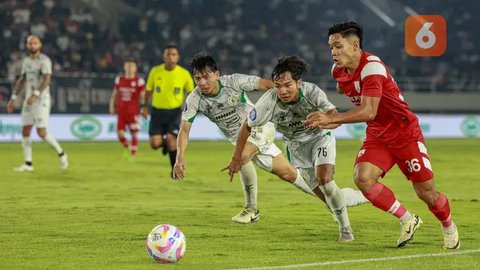 BRI Liga 1- PSS Sleman Vs Persis Solo (Bola.com/Adreanus Titus)