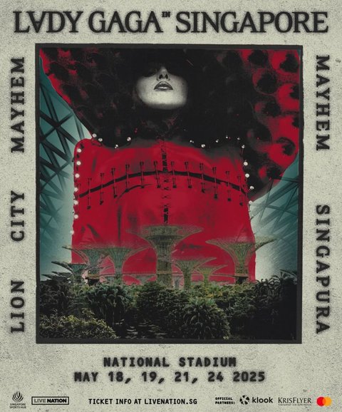 Lady Gaga Gelar Konser MAYHEM di Singapura Mei 2025, Netizen Indonesia Nostalgia 2012