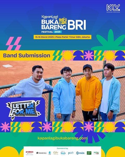 Selamat! Ini Dia Band Submission yang Terpilih untuk Tampil di KapanLagi Buka Bareng BRI Festival 2025