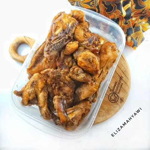 Resep ayam ungkep kalasan. (dok. Cookpad @meena_1122)