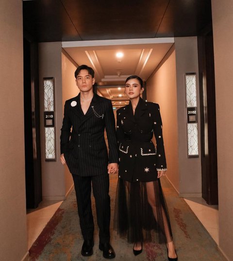 5 Potret Audi Marissa dan Anthony Xie Tampil Serasi dalam Outfit Hitam, Elegan dan Penuh Chemistry