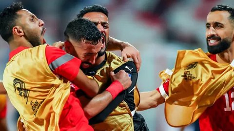 Kiper Bahrain, Sayed Mohammed Jaffer. (Khaled DESOUKI / AFP)