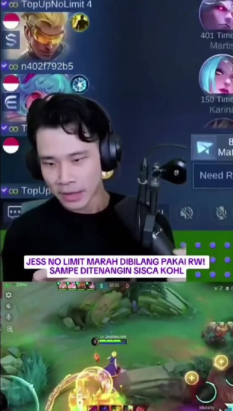 Jess No Limit Emosi Saat Main Game, Sikap Sisca Kohl Nenangin Bikin Suasana Adem