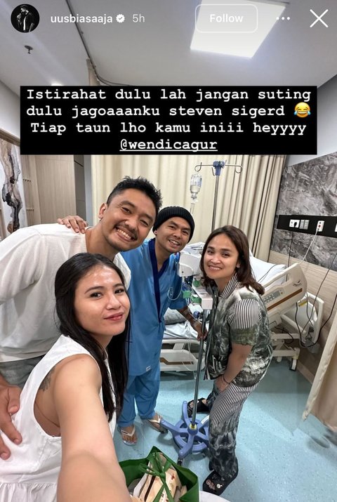 Deretan Selebriti Jenguk Wendy Cagur, Dukungan Penuh dan Doa Mengalir