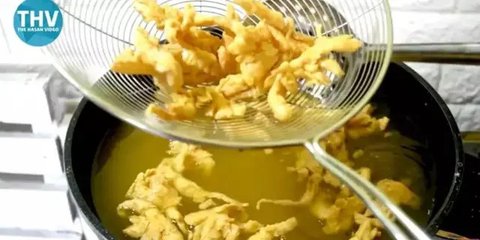 Resep jamur krispy/crispy (Sumber: Pinterest/Topwisata.info)