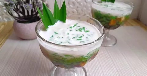 Ilustrasi es cendol dawet. (Foto: Cookpad/@Tosika_Channel)