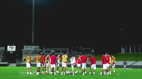 Konferensi Pers, Patrick Kluivert Beberkan Persiapan Timnas Indonesia untuk Lawan Australia