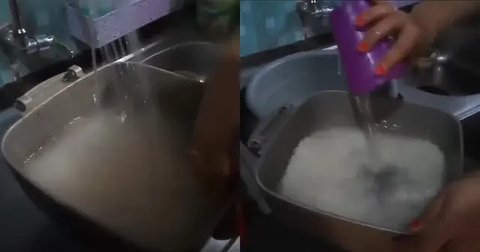 Menggunakan takaran yang sesuai