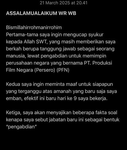 Ifan Seventeen Bongkar Masalah di Tubuh PFN: Utang Puluhan Miliar Numpuk Hingga THR Belum Dibayar