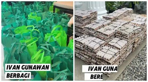 Potret Ivan Gunawan Berbagi Sembako ke Tetangga. (Sumber: Instagram/ivan_gunawan)