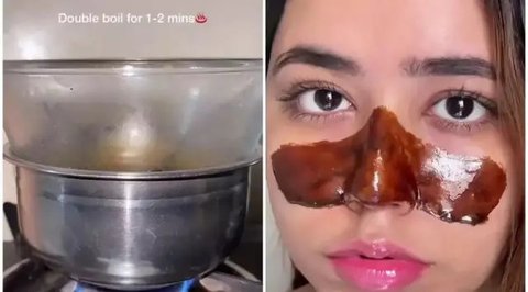 Ilustrasi membersihkan komedo. (Image by freepik)