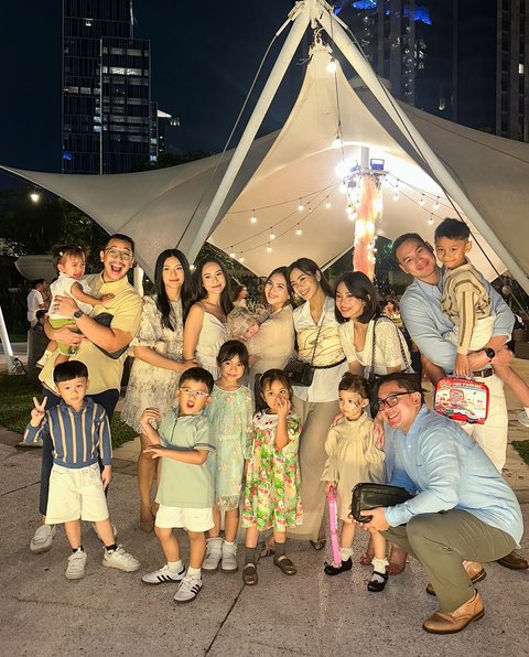 Deretan Seleb Hadiri Ulang Tahun Pertama Baby Kyarra Anak Jessica Mila dan Yakup Hasibuan, Ada Gading, Gisel dan Gempi hingga Asmirandah
