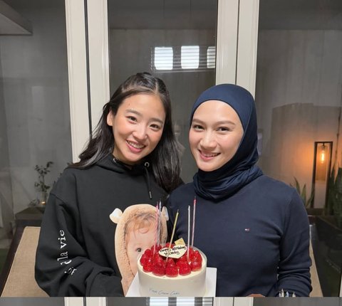 Haruka Memberi Kejutan Manis di Ulang Tahun Melody, Ditambah Parsel dari Irish Bella