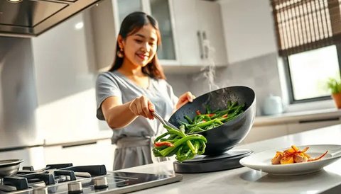 Rahasia Masak Kangkung Tetap Hijau dan Empuk dengan Bumbu Segar Ini