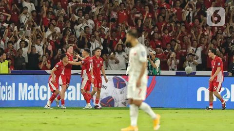 FOTO: Ini Gol Cantik Ole Romeny yang Bawa Timnas Indonesia Bungkam Bahrain