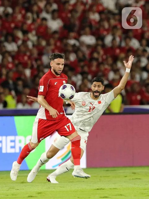 FOTO: Ini Gol Cantik Ole Romeny yang Bawa Timnas Indonesia Bungkam Bahrain