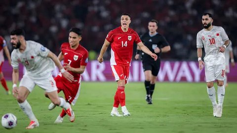 Timnas Indonesia Vs Bahrain pada matchday kedelapan Grup C putaran ketiga kualifikasi Piala Dunia 2026 zona Asia di SUGBK, Jakarta, Selasa (25-3-2025). (Bola.com/Bagaskara Lazuardi)