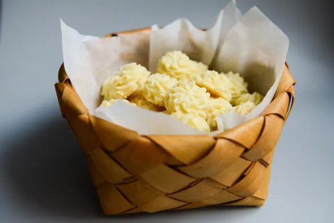 Kue Semprit Dahlia untuk lebaran idul fitri. (Dok: Cookpad @dee_dian)