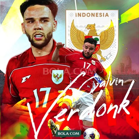 Timnas Indonesia - Mees Hilgers, Calvin Verdonk, Jay Idzes, Kevin Diks (Bola.com/Adreanus Titus)