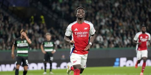 Bukayo Saka Kembali Berlatih, Arsenal Dapat Angin Segar Jelang Duel Lawan Real Madrid