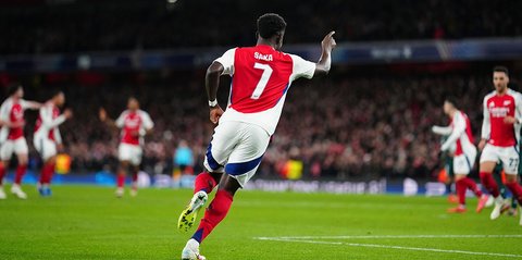 Bukayo Saka Kembali Berlatih, Arsenal Dapat Angin Segar Jelang Duel Lawan Real Madrid