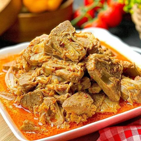 Gulai Nangka Muda.  foto: Instagram @numpangsaveresep.id