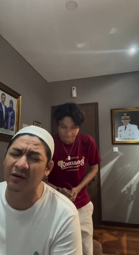 Momen Bapak Anak Bersama, Ini yang Dilakukan Pasha Ungu dan Kiesha Alvaro Sambil Nunggu Sahur