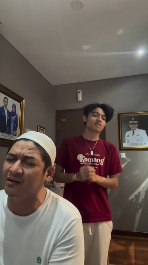 Momen Bapak Anak Bersama, Ini yang Dilakukan Pasha Ungu dan Kiesha Alvaro Sambil Nunggu Sahur