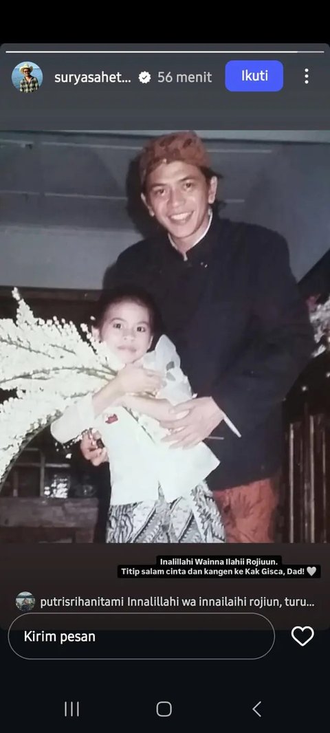 Potret beberapa tahun lalu Ray Sahetapy, kini disebut tengah sakit (Foto: instagram raysahetapy)