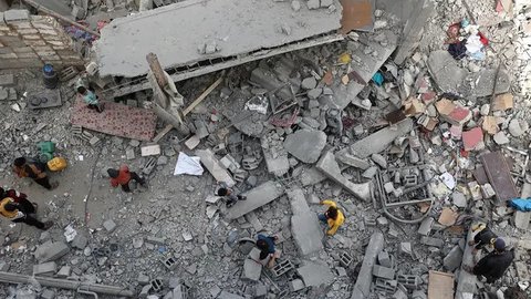 FOTO: Israel Perluas Operasi Militer Besar-besaran di Jalur Gaza