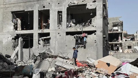 FOTO: Israel Perluas Operasi Militer Besar-besaran di Jalur Gaza