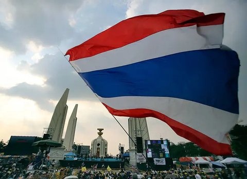 Ilustrasi Bendera China (AFP/STR)