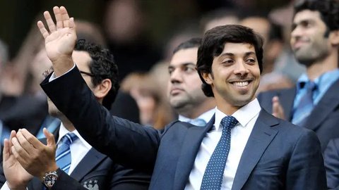 Pemilik Manchester City, Sheikh Mansour. (AFP/Andrew Yates)