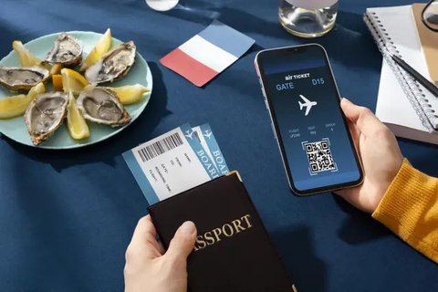 Ilustrasi paspor, passport, visa. (Photo Copyright by Freepik)