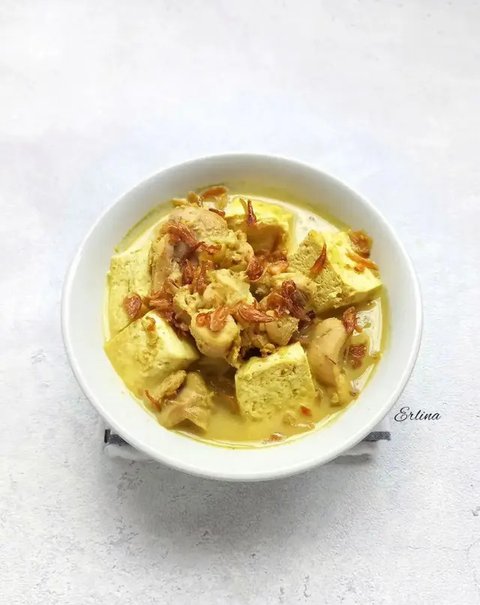 Kari Ayam Rendah Kolesterol tanpa Santan (Foto: Erlina via Cookpad)