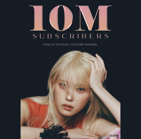 IU Rayakan 10 Juta Subscriber YouTube dengan  Penuh Canda dan Ungkapan Terima Kasih