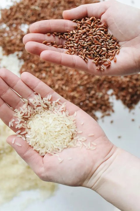Pilih beras dengan kandungan glikemik rendah (Image by Polina Tankilevich on pexels)