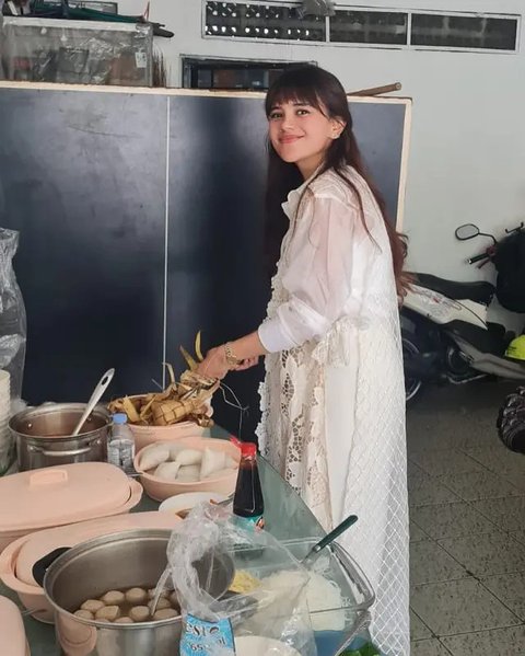 Potret Audi Marissa Rayakan Lebaran 2025. (Sumber: Instagram/audimarissa)