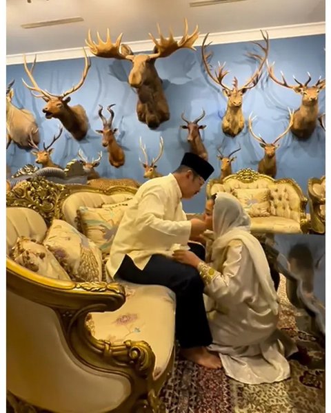 Momen Lebaran 2025 Mayangsari bersama keluarga besar. (sumber: Instagram/mayangsari_official)